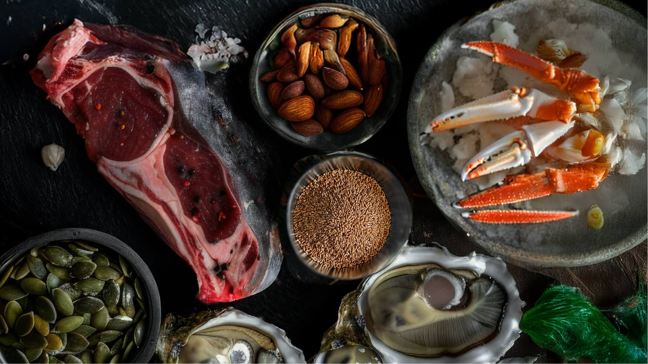 aliments et zinc les plus riches et conseils