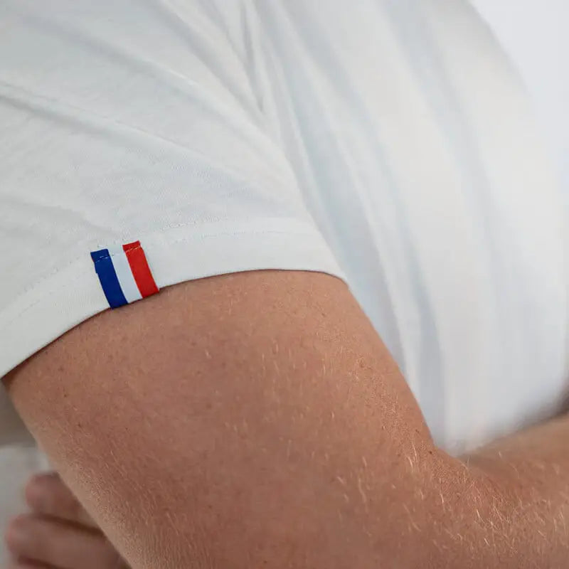 T-shirt blanc coton