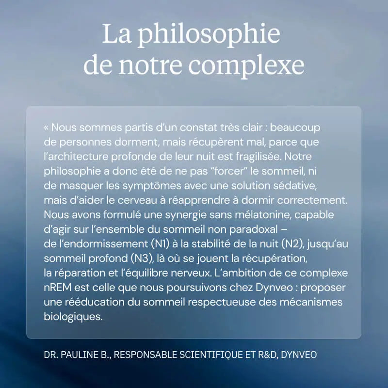 complexe sommeil nrem philosophie