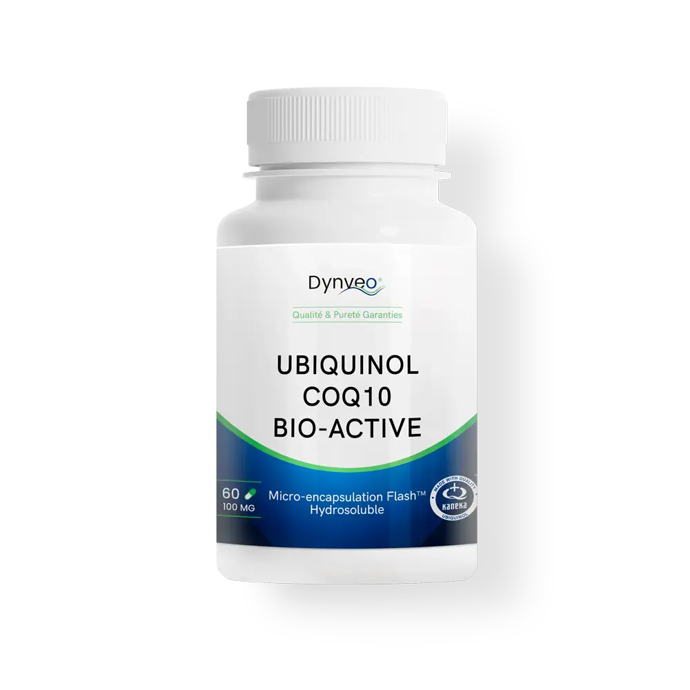 flacon pilulier ubiquinol coq10 bio active 60gelules