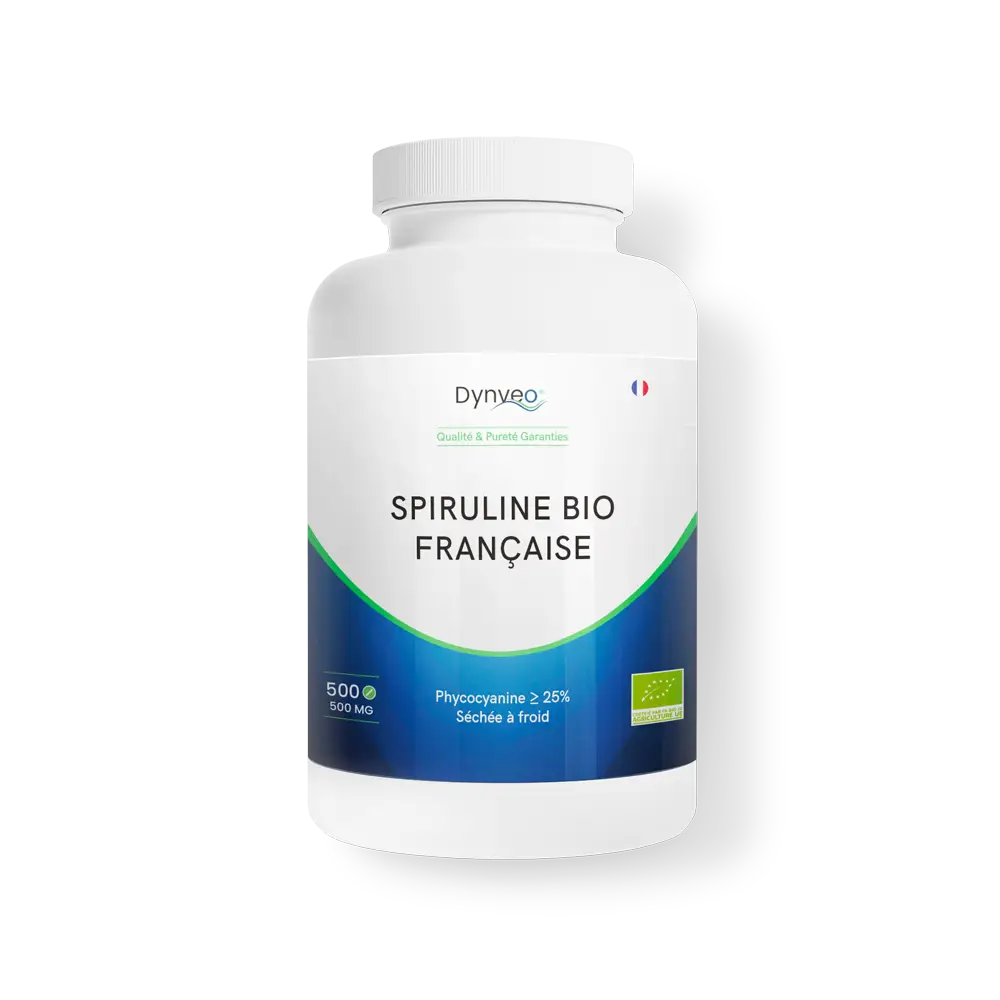 pilulier spiruline 500 comprimes